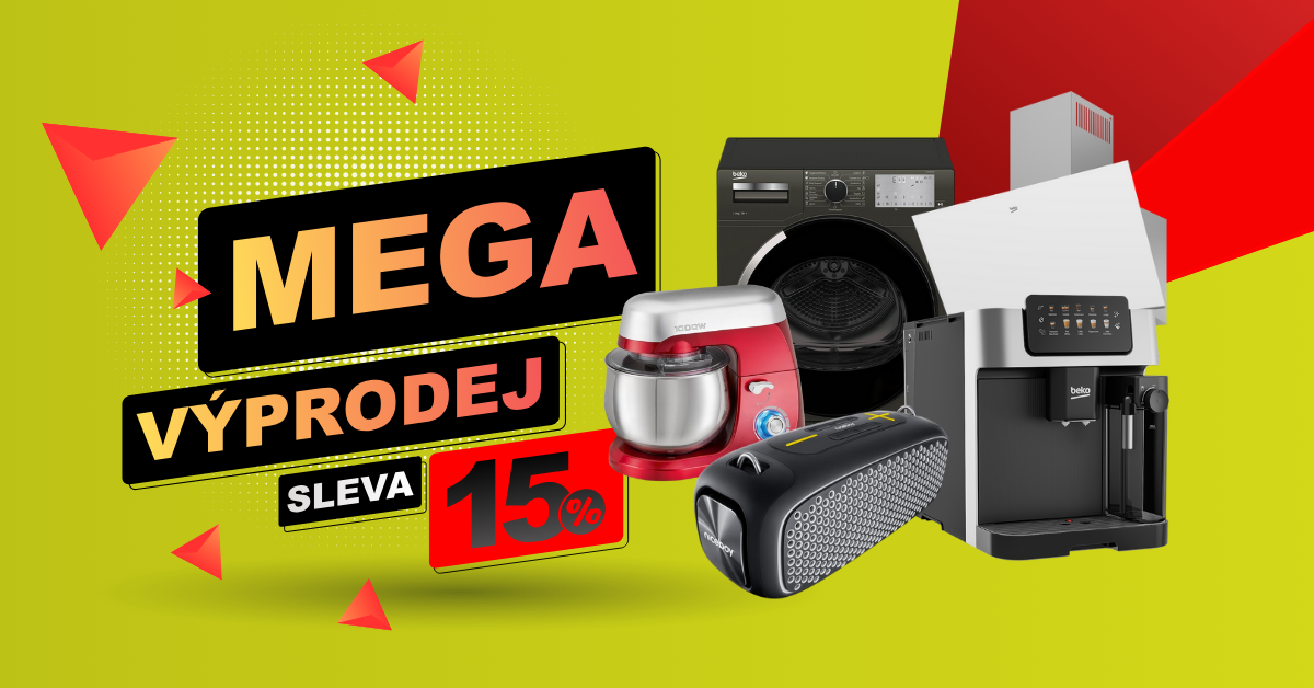 MEGA VÝPRODEJ SE SLEVOU 15 % na vše