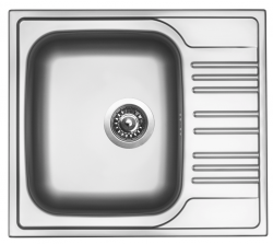 Sinks STAR 580 V 0,6MM MATNÝ (Sinksdrez.png)